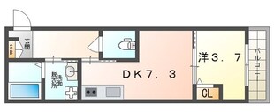 サンシエ寝屋川の物件間取画像